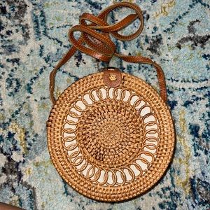 Wicker purse